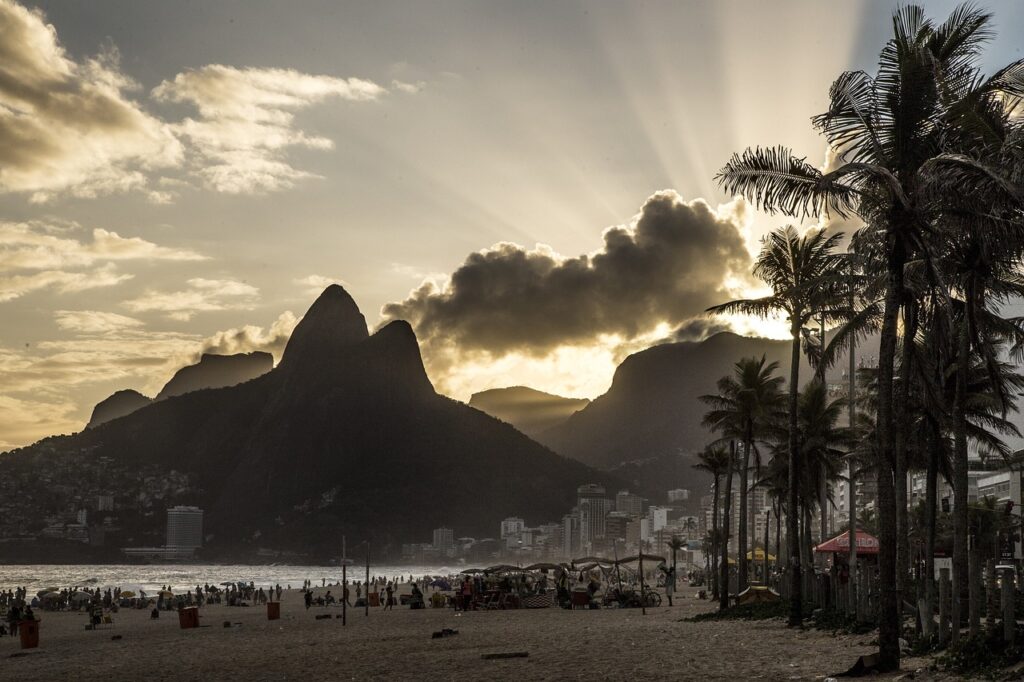 pôr do sol, sunset, rio de janeiro